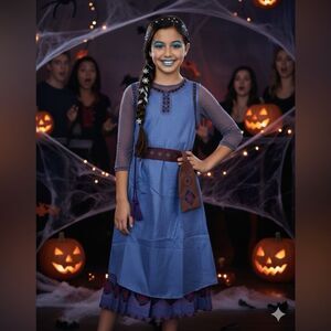 Wish Asha Girls Halloween Costume Dress Size 12 Kids Party Outfit